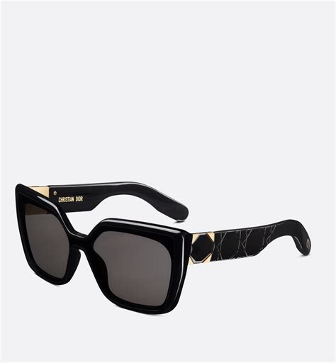 dior lady 95.22 s2i|Lady 95.22 S2I Black Square Sunglasses .